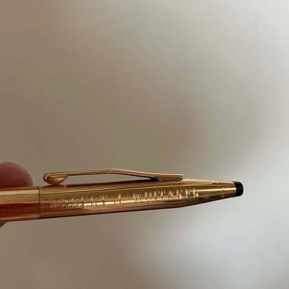 Vintage 1970s Cross 1/20 14k Gold filled pencil ? with box - Picture 12 of 13